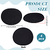 EVA Cloth Round Fascinator Hat Base for Millinery Magic FIND-WH0152-947E-2