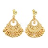 Bohemia Zinc Alloy Clip-on Earrings LS-EJEW-C089-01A-G-1