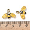Alloy Enamel Rhinestone Pendants FIND-L024-17B-G-3