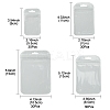 30Pcs Transparent Plastic Resealable Packaging Bags OPP-FS0001-06C-4