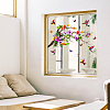 Translucent PVC Self Adhesive Wall Stickers STIC-WH0015-264-4