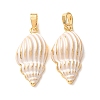 Brass Enamel Pendants KK-CBA8606-01G-01-1