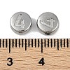 Anti-Tarnish 304 Stainless Steel Beads STAS-L082-018P-05-3