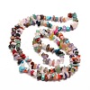 Natural & Synthetic Gemstone Chip Bead Strands G-M205-21-3