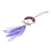 Woven Net/Web with Feather Hanging Ornaments PW-WG2EEA4-07-2