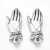 Tibetan Style Alloy Pendants LS-X-TIBE-S323-037AS-RS-3