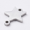 Non-Tarnish 304 Stainless Steel Links connectors for Jewelry Making STAS-G215-32P-2
