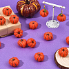 36Pcs Handwork Wool Needle Felting Pumpkin Ornaments AJEW-SC0031-39A-5