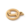 304 Stainless Steel Charms
with Jump Ring LS-STAS-R001-02G-J-2