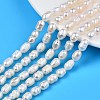 Natural Cultured Freshwater Pearl Beads Strands LS-PEAR-N012-07A-1