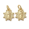 Religion Brass Charms KK-I658-16G-1