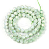 Anti-Tarnish Electroplate Bicone Glass Beads Strands LS-EGLA-T021-6mm-16-06-2