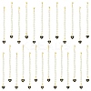 26Pcs Acrylic & Alloy Enamel Pendant Decoration HJEW-CJ00053-1