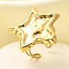 304 Stainless Steel Open Cuff Ring for Women LS-RJEW-B109-03G-02-1
