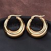 PVD Vacuum Plating 304 Stainless Steel Chunky Hoop Earrings for Women EJEW-F280-06C-G-5