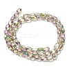 Electroplate Glass Beads Strands EGLA-P064-01B-FR03-2