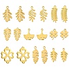 DIY Leafy Jewelry Making Finding Kit STAS-CJ0002-43-1