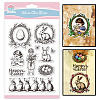 Custom PVC Plastic Clear Stamps DIY-WH0448-0801-1