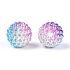 Imitation Pearl Acrylic Beads OACR-T004-15mm-08-3