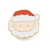 Christmas Theme Cartoon Alloy Brooches JEWB-A025-01C-1