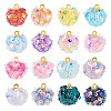 32Pcs 16 Colors Cloth Pendants FIND-TA0008-47-1