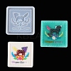 DIY Animal Coaster Silicone Molds DIY-G070-03B-1