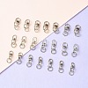30Pcs 3 Styles Alloy Double Ended Swivel Eye Hook FIND-YW0004-30-5