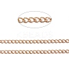 Ion Plating(IP) 304 Stainless Steel Curb Chains CHS-E005-01RG-2
