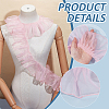 Organza Pleated Lace Ribbon OCOR-WH0097-42C-4