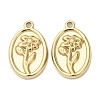 304 Stainless Steel Pendants STAS-I358-12G-10-1