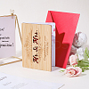 Wedding Bamboo Greeting Card AJEW-WH20060-11C-3