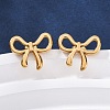 304 Stainless Steel Stud Earrings for Women LS-EJEW-K306-17G-2