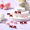 32Pcs 2 Colors Alloy Stud Earring Findings FIND-BBC0004-33-4