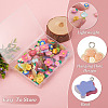 48Pcs 12 Styles Translucent Resin Pendants RESI-TA0001-93-5
