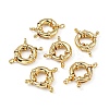 Rack Plating Brass Spring Ring Clasps LS-KK-D399-A-G-NF-6