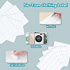 BENECREAT 10Pcs 2 Style Rectangle Blank Paper Self-Adhesive Present Stickers DIY-BC0003-65-5