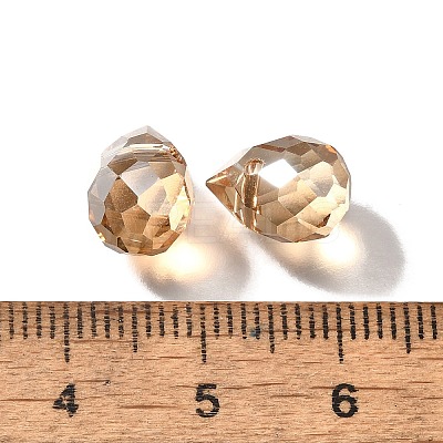 Transparent Glass Pendants GLAA-P070-A05-1