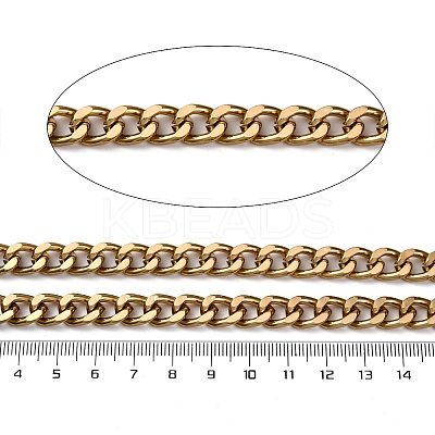 Oxidation Aluminum Cuban Link Chains CHA-S002-04G-1