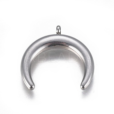 Non-Tarnish 304 Stainless Steel Pendants LS-STAS-F229-01-P-1