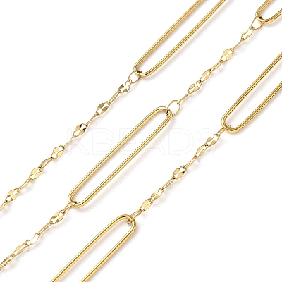 304 Stainless Steel Dapped Chains CHS-C015-01G-1