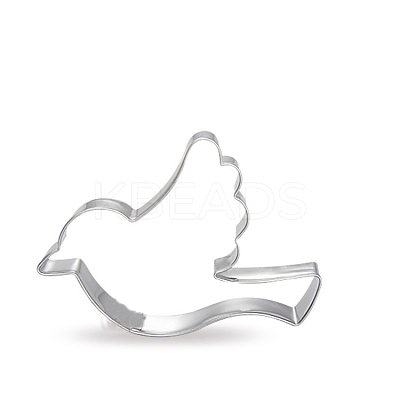 Tarnish Resistant 304 Stainless Steel Cookie Cutters DIY-E012-87-1