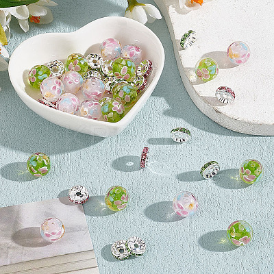 DIY Flower Beads Jewelry Making Finding Kits DIY-GO0001-79-1
