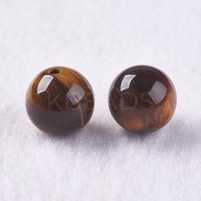 Natural Tiger Eye Beads X-G-K275-17-10mm-1