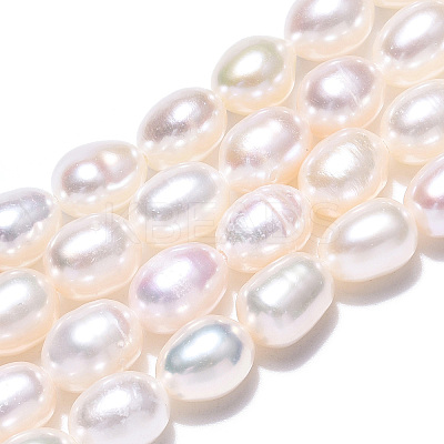 Natural Cultured Freshwater Pearl Beads Strands PEAR-N012-05M-1