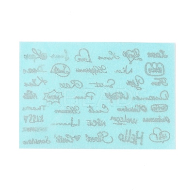 Brass Self-Adhesive Picture Stickers LS-DIY-C059-01C-1