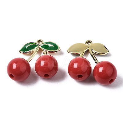 Alloy Enamel Pendants ENAM-N056-186-1
