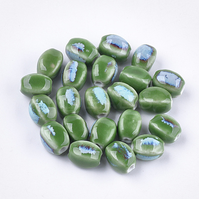 Handmade Porcelain Beads PORC-S498-07B-1