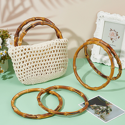 6Pcs Bamboo Bag Handles FIND-PH0028-41-1