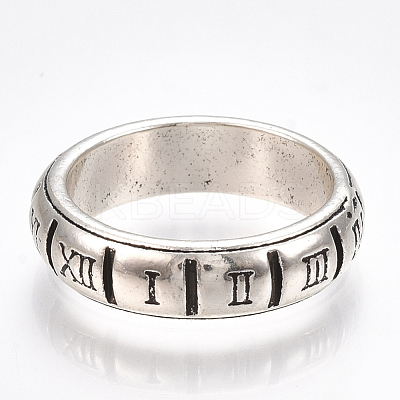 Alloy Wide Band Rings RJEW-T006-10-1