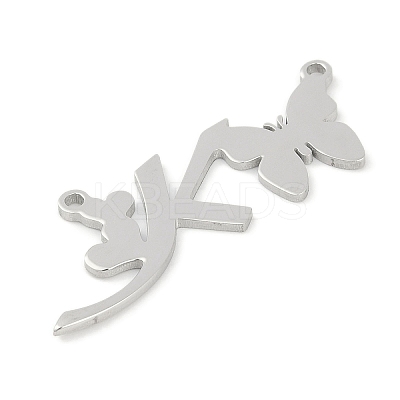 Non-Tarnish 304 Stainless Steel Pendants STAS-L279-002P-K-1